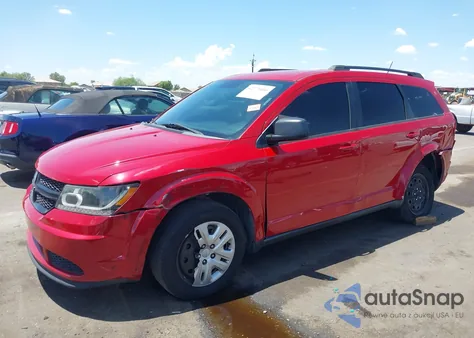 2016 Dodge Journey Se z USA, uszkodzony, nr VIN 3C4PDCAB0GT139580
